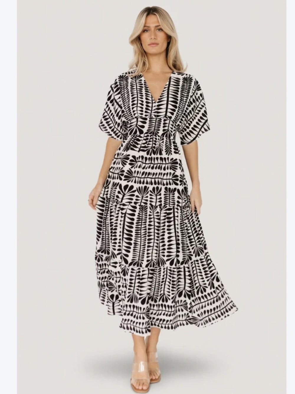 Baltic Born Austin Kimono Dress, XL